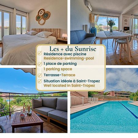 Ferienwohnung Sunrise -Swimming-Pool-Saint-Tropez Center-Parking Exterior foto